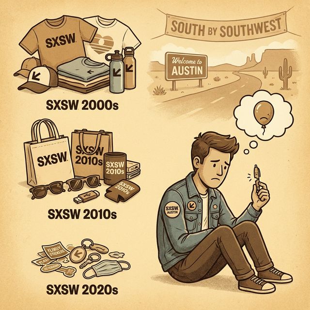 The SXSW Free Stuff Quality Index: A Decline Measured in Koozies